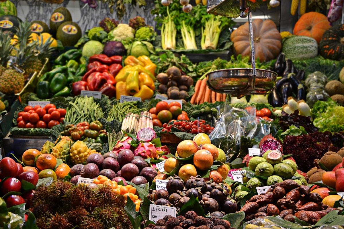 Fresh produce market