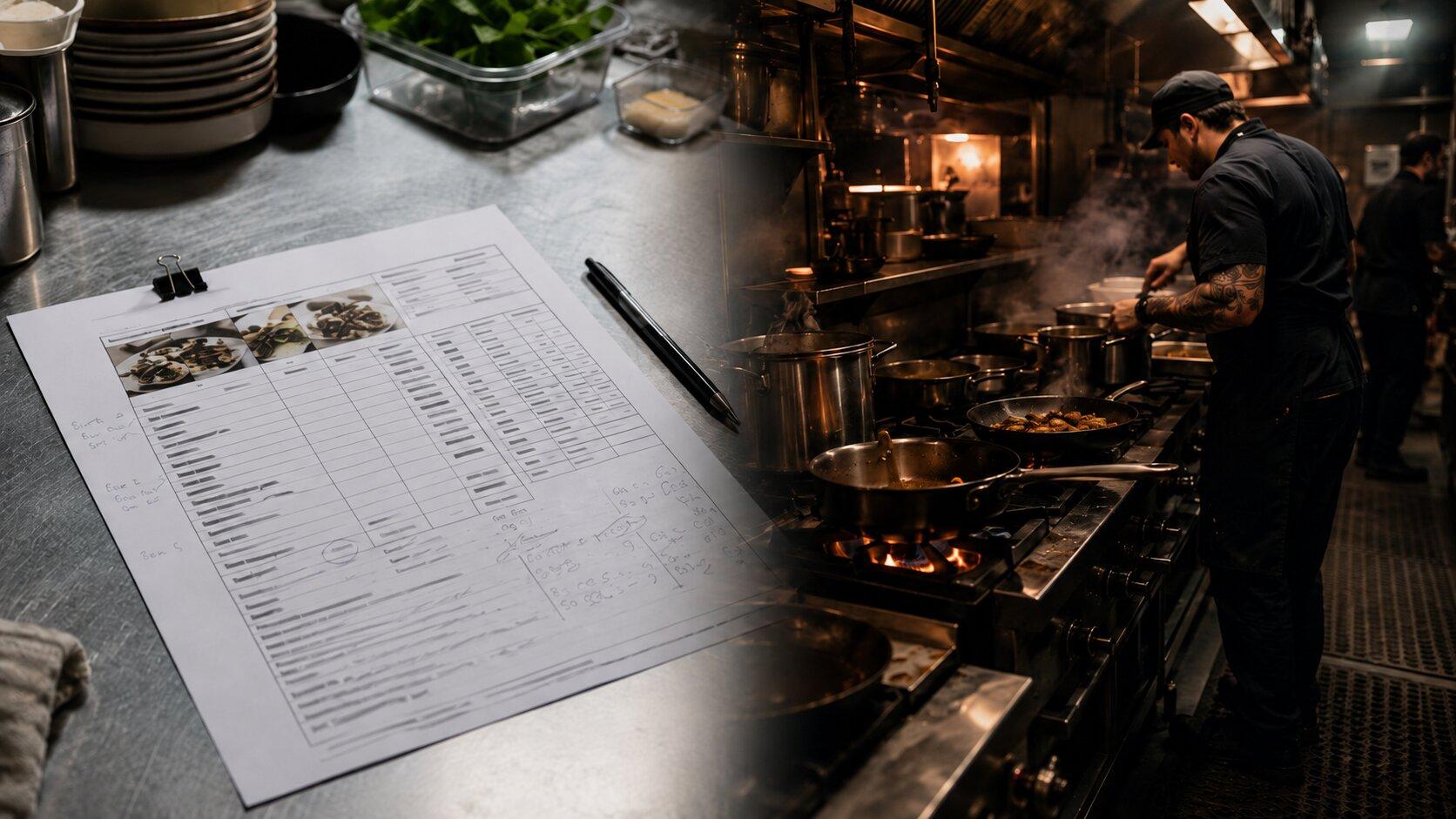 Materie prime e ingredienti freschi per il calcolo del food cost