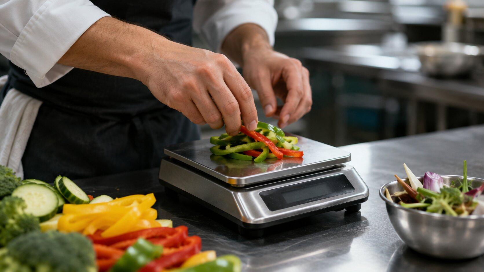 Cucina di un ristorante durante il servizio